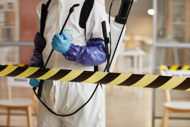 Professional Blood Cleanup technician working in Lindsay, TX